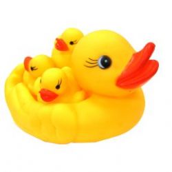 FAMILLE CANARDS DE BAIN